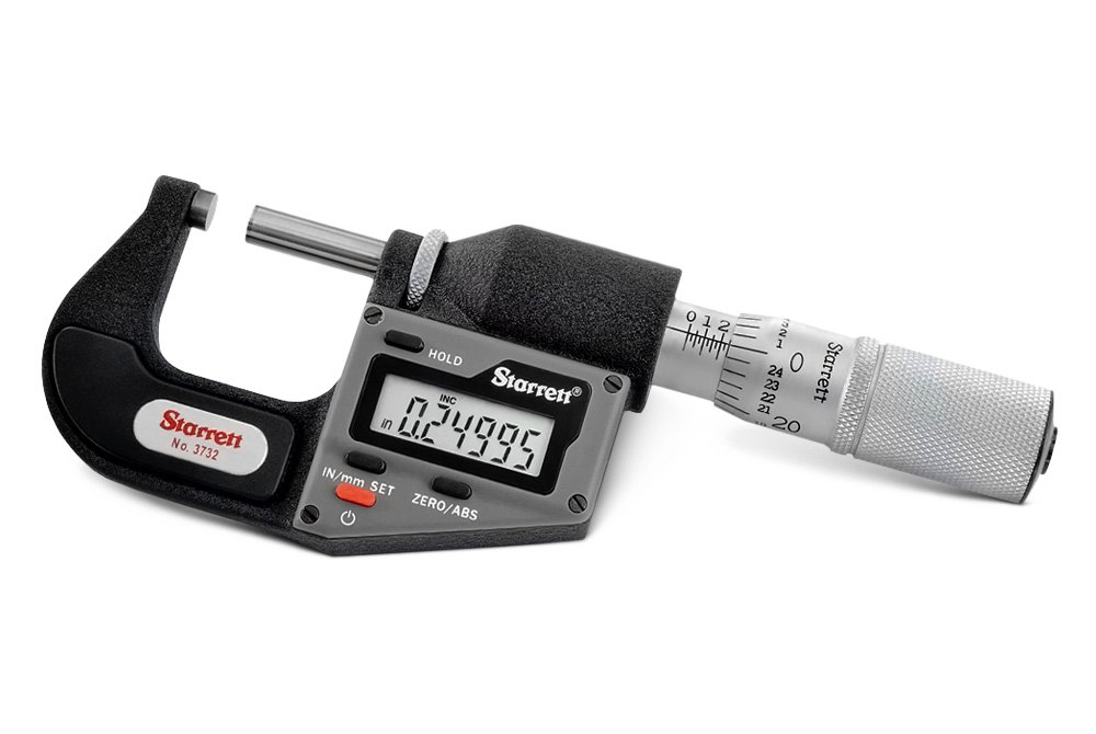 Starrett 210XAP Screw Thread Comparator Micrometer 