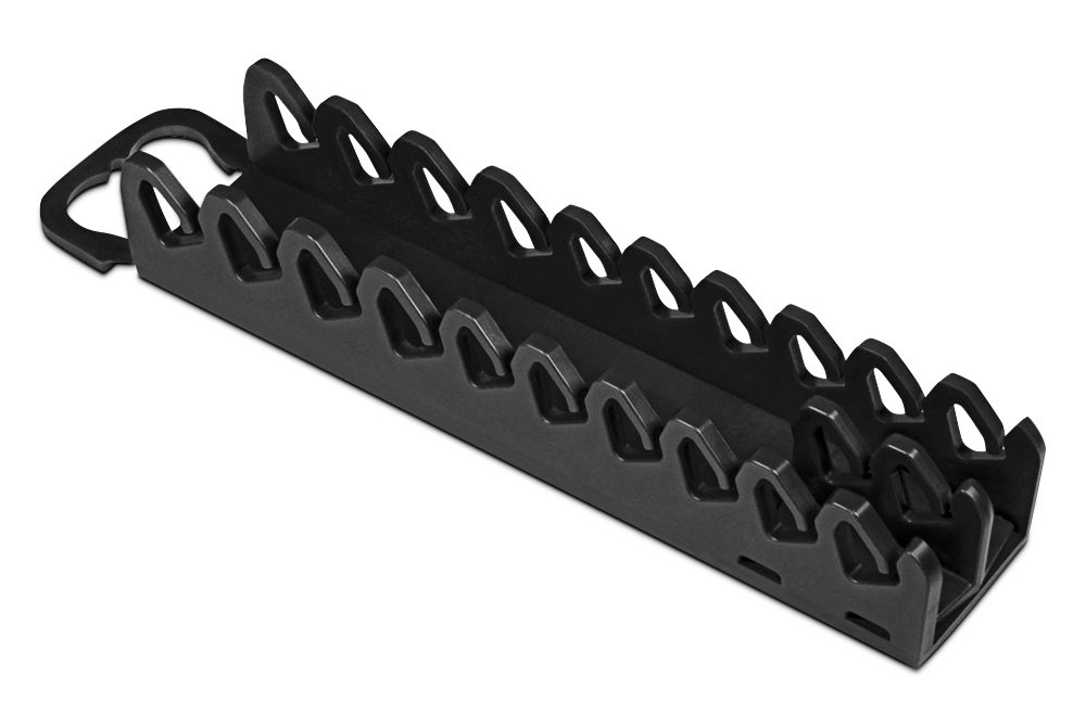 Black Ernst Manufacturing Standard Wrench Organizer 16 Tool 